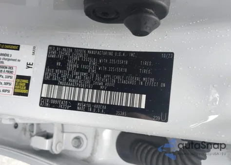 2023 Toyota Corolla Cross Xle из США, поврежденный, VIN 7MUDAAAG7PV069183